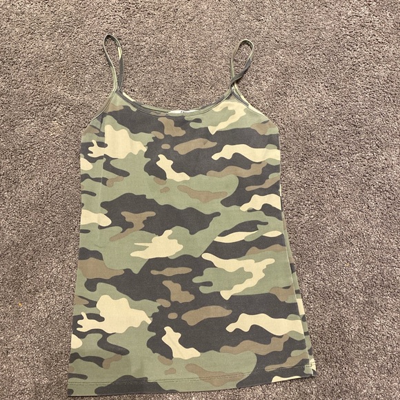 Zara Tops - Camo Zara Tank Top